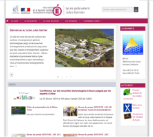 Site web utilisant le sqVR 3